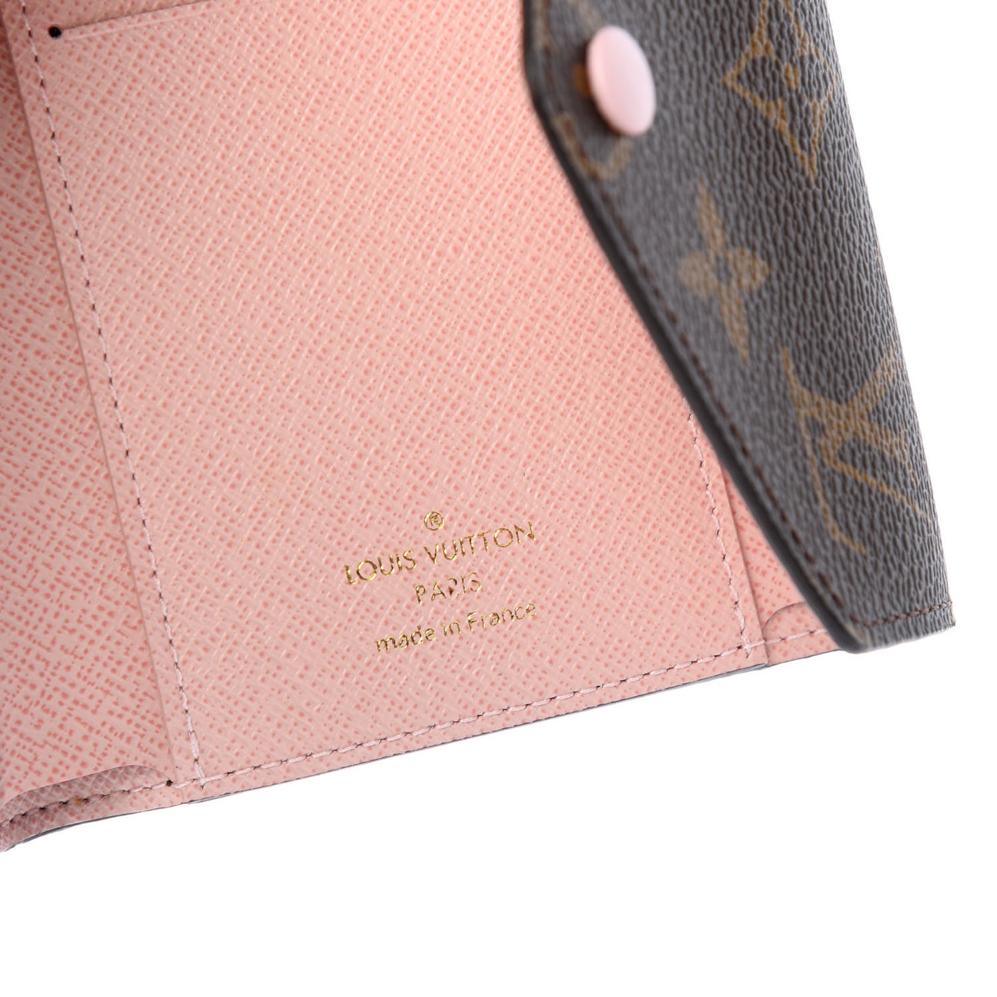 Monogram Victorine Wallet Rose Ballerine