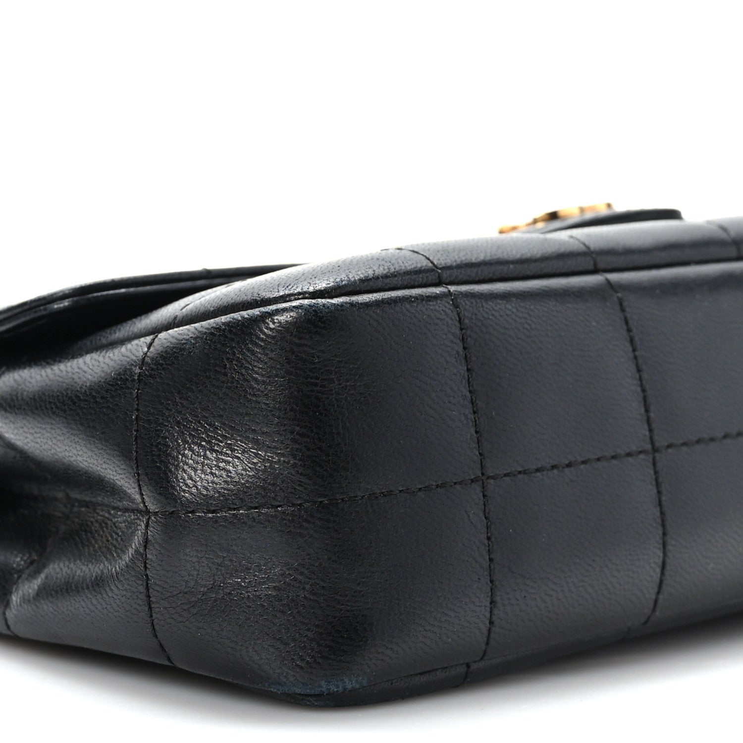 Chanel Lambskin Quilted Mini Chocolate Bar Flap Black 8 of 9
