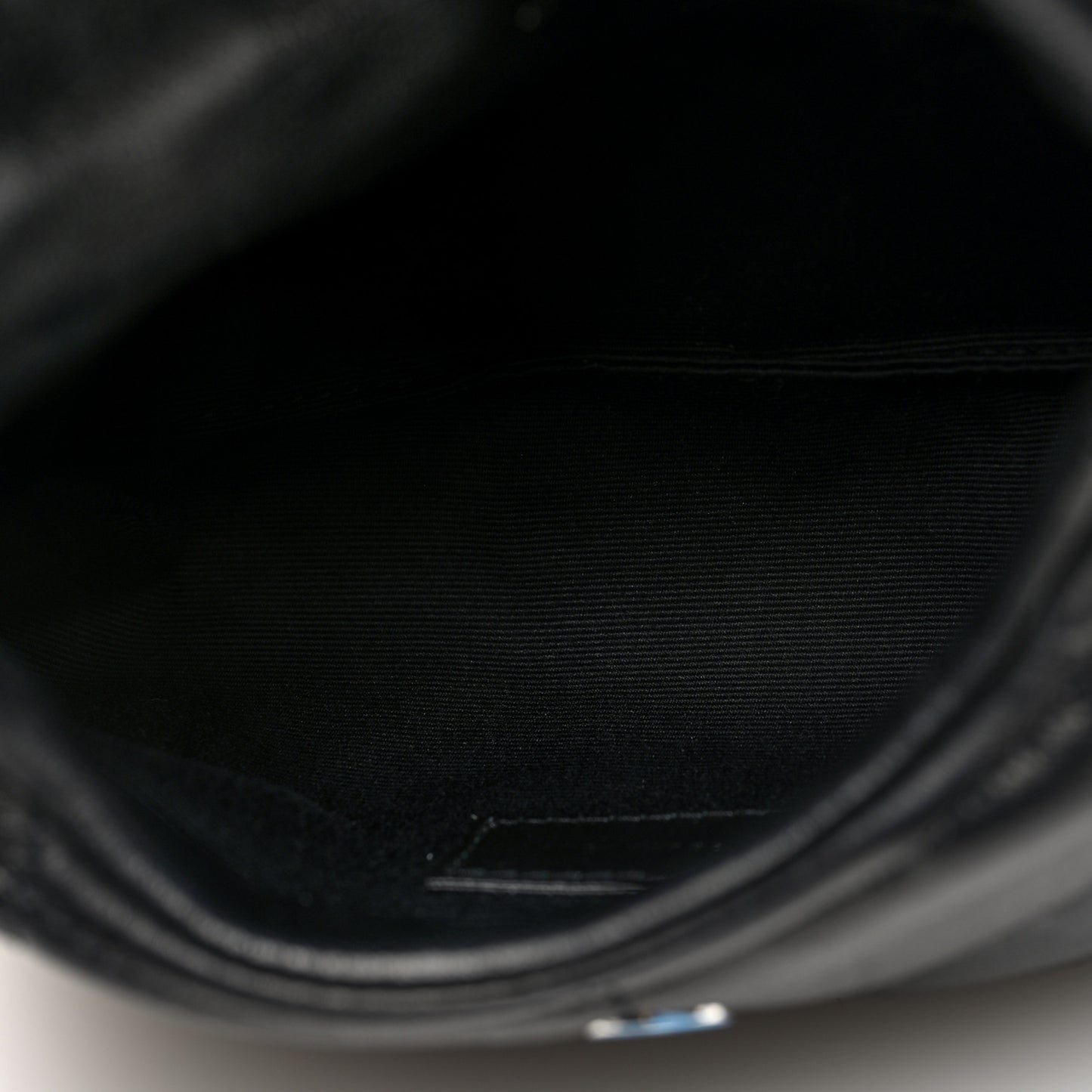 Lambskin Monogram Loulou Puffer Pouch Clutch Black