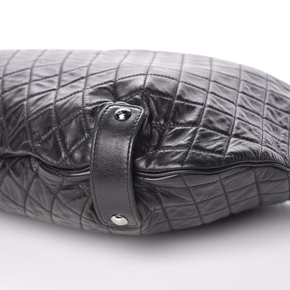 Chanel Lambskin Large Chain Mail Hobo Black 9 of 9