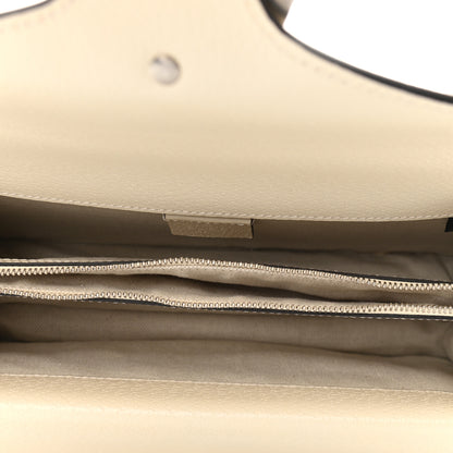 Gucci Textured Calfskin Crystal Small Dionysus Shoulder Bag Mystic White 5 of 12