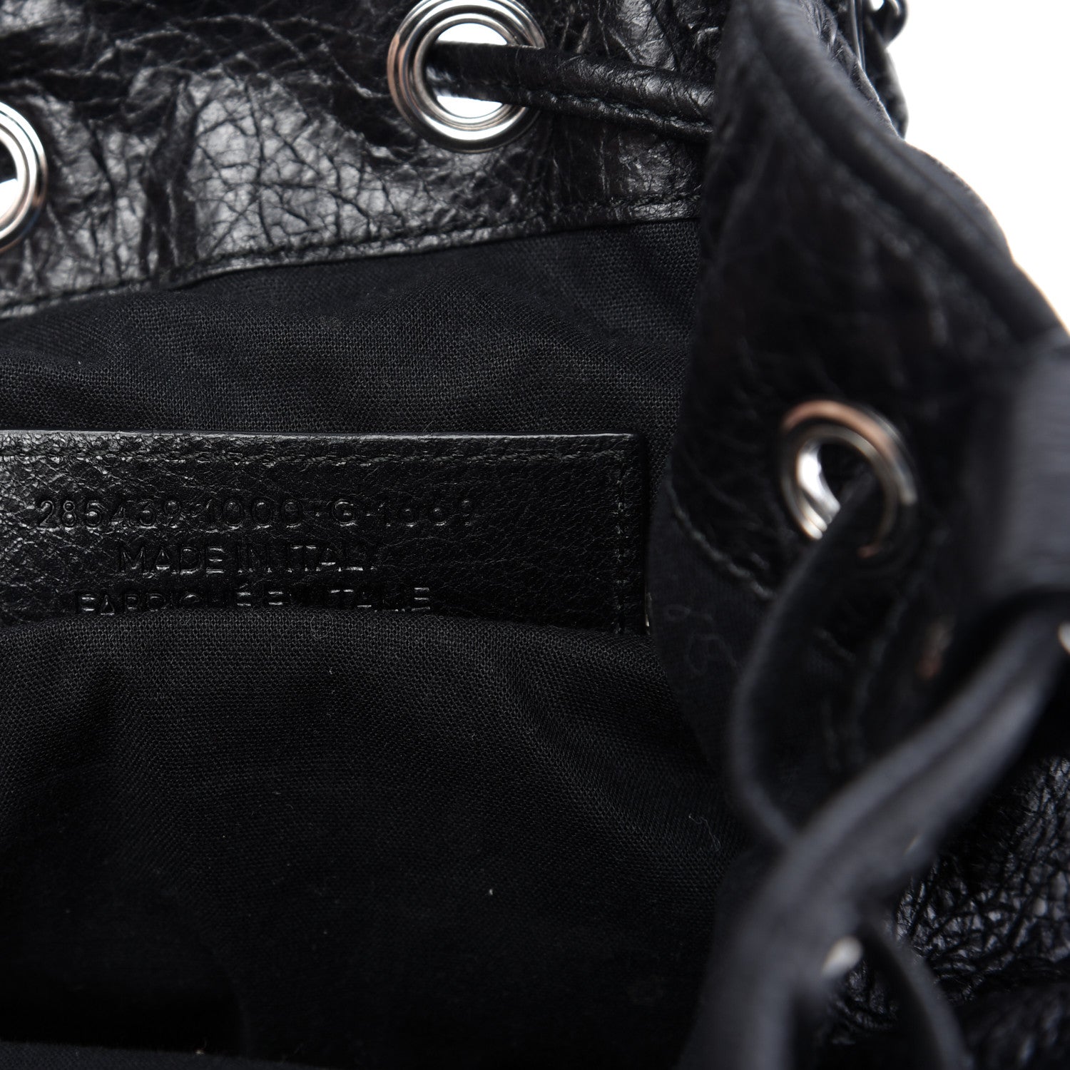 Balenciaga Agneau Giant 12 Silver Hardware Mini Pompon Black 10 of 10