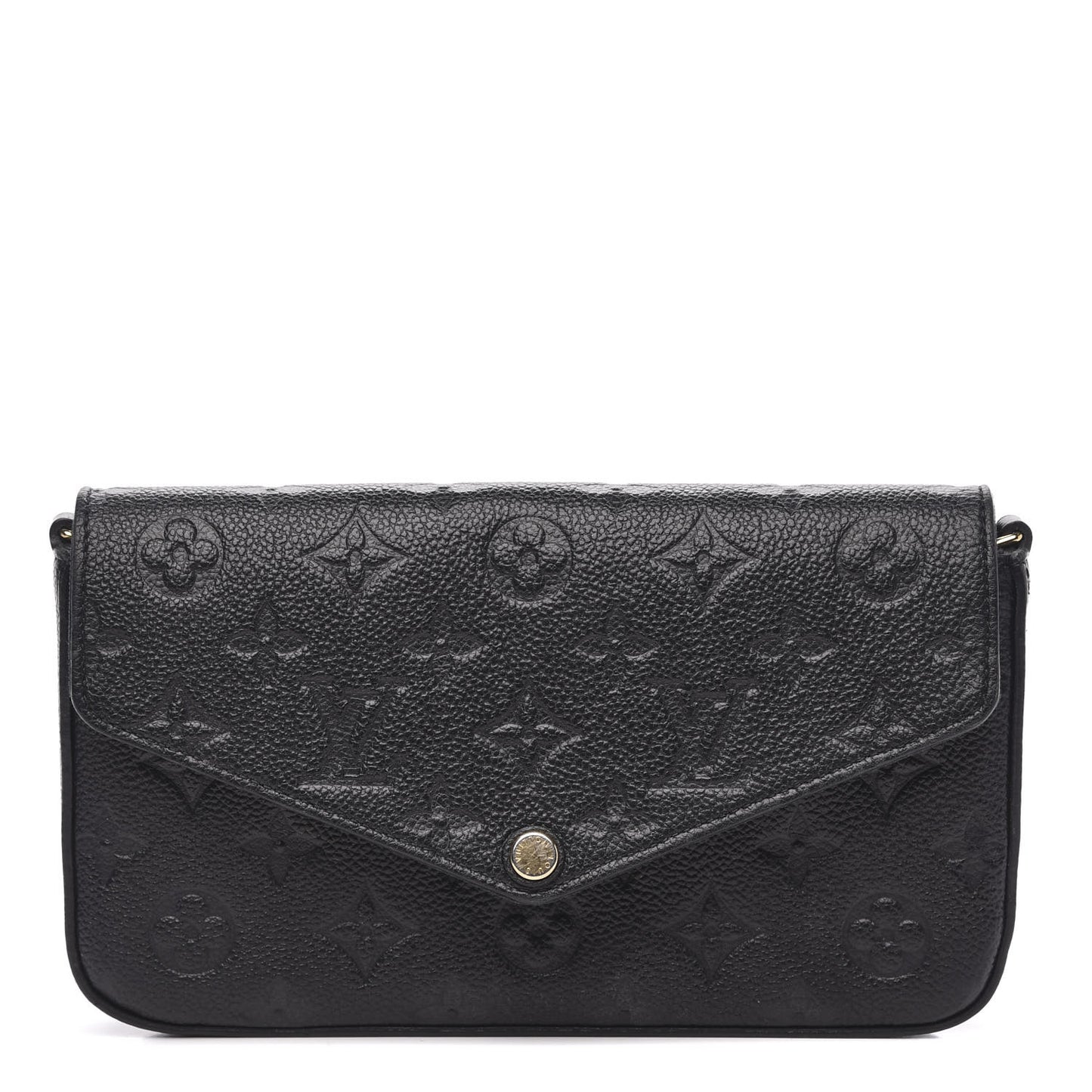 Empreinte Pochette Felicie Chain Wallet Black