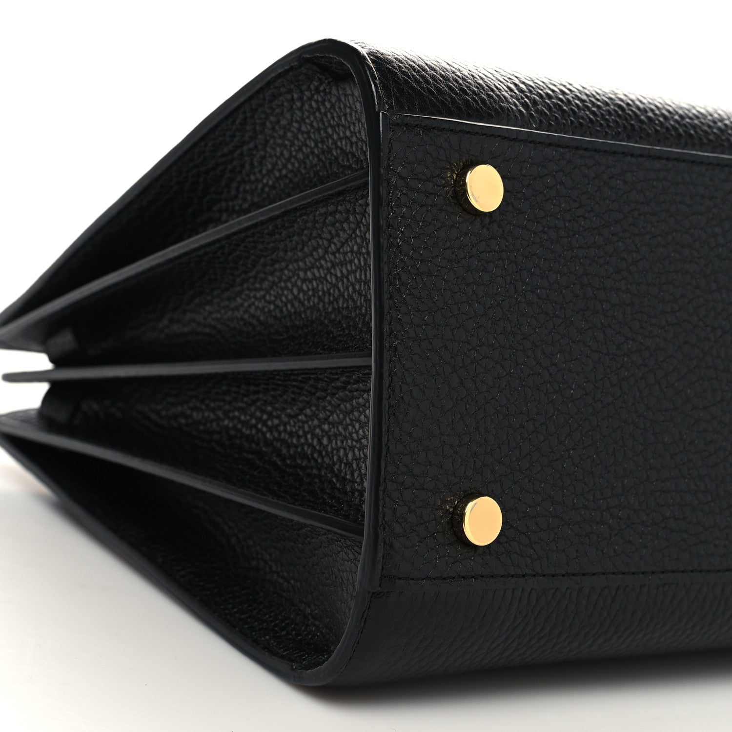 Saint Laurent Grained Calfskin Small Sac De Jour Black 9 of 10