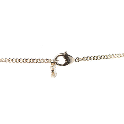 Chanel Crystal CC Drop Logo Necklace Gold 5 of 6