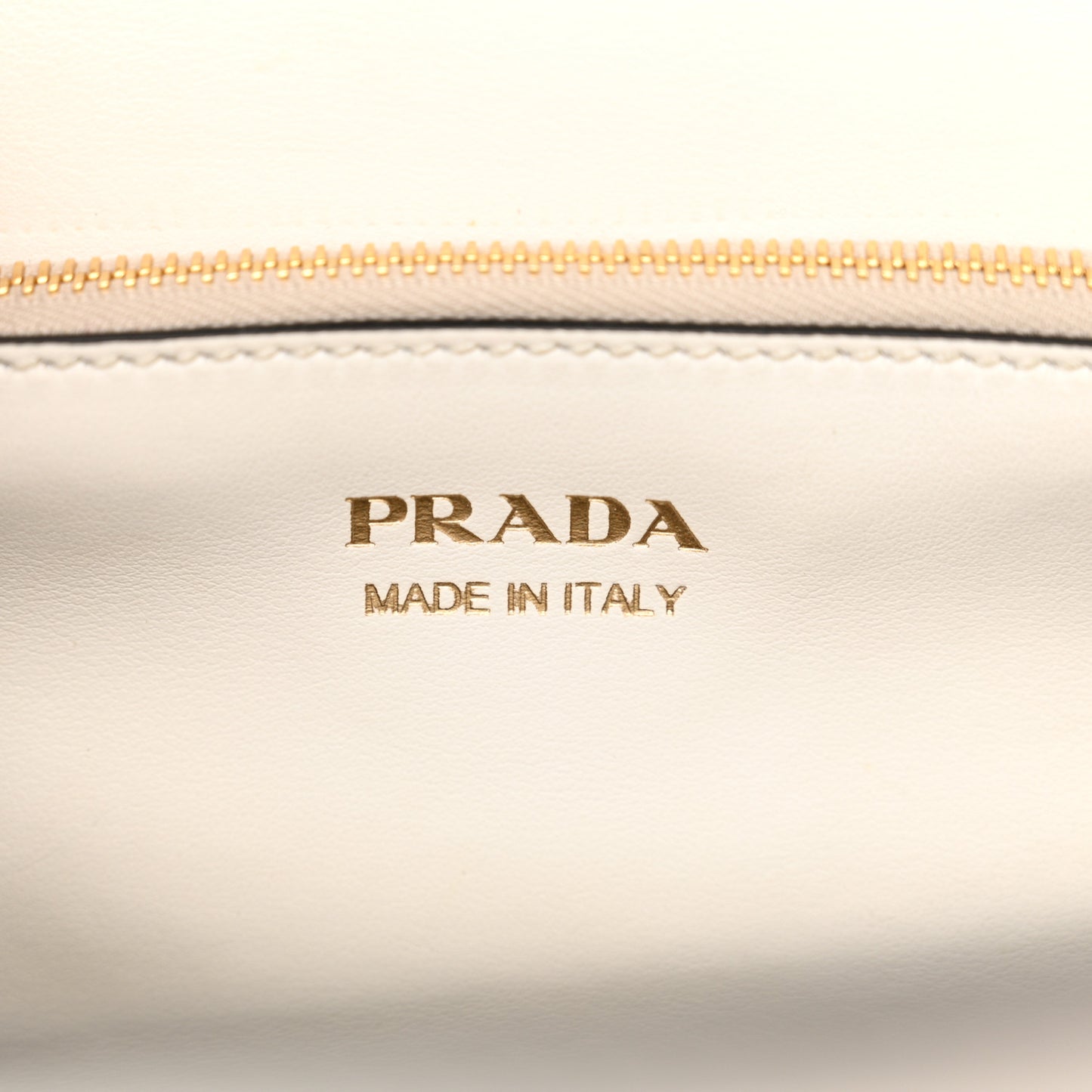 City Calfskin Saffiano Cahier Top Handle Bag White Black