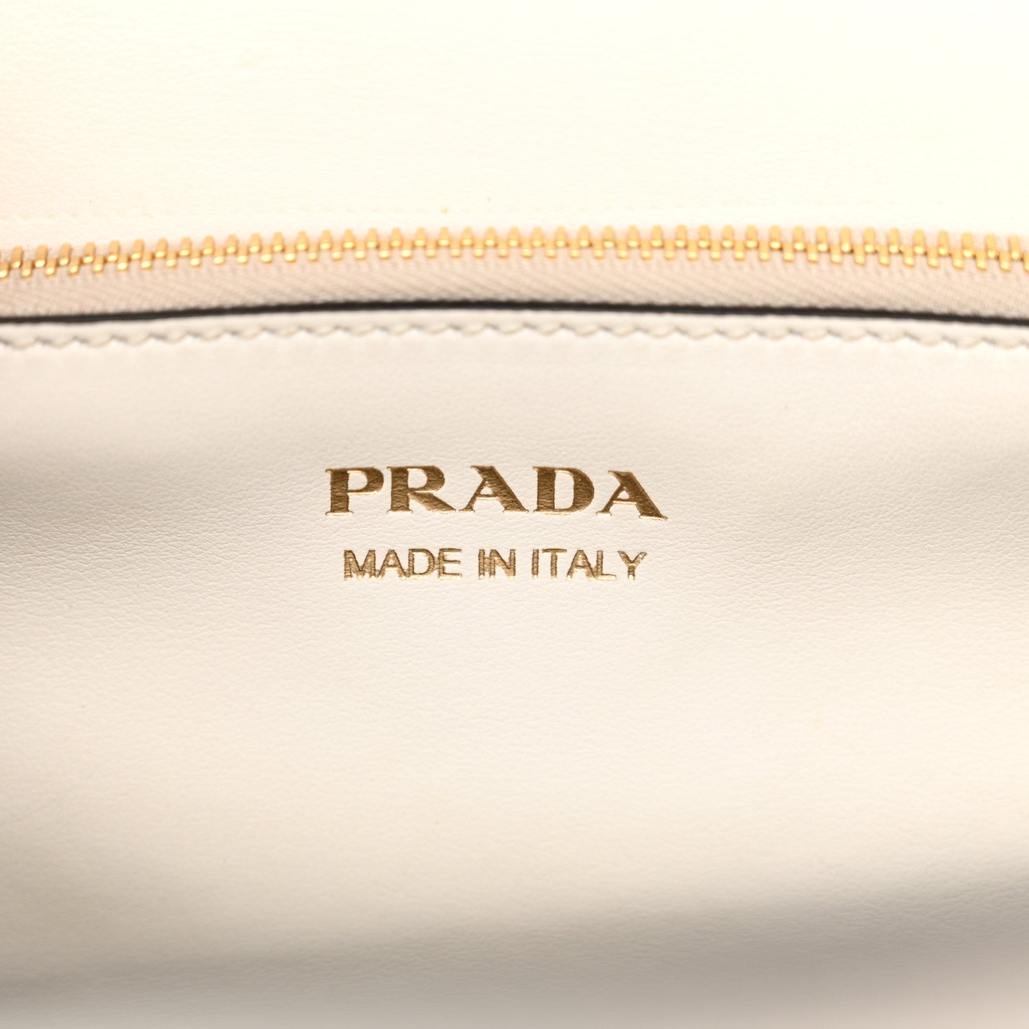 Prada City Calfskin Saffiano Cahier Top Handle Bag White Black 6 of 11