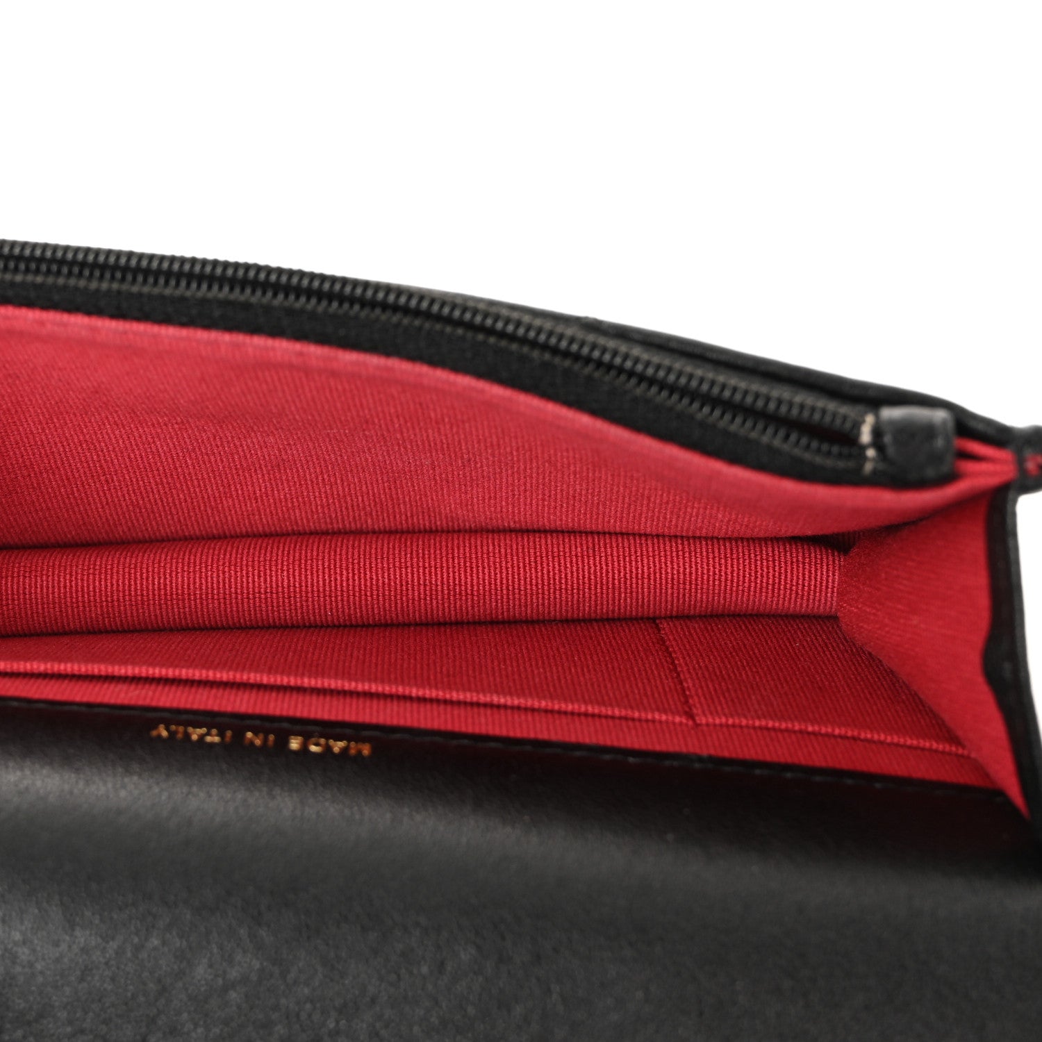 Chanel Lambskin Quilted Chanel 19 Clutch With Chain Black 5 of 11