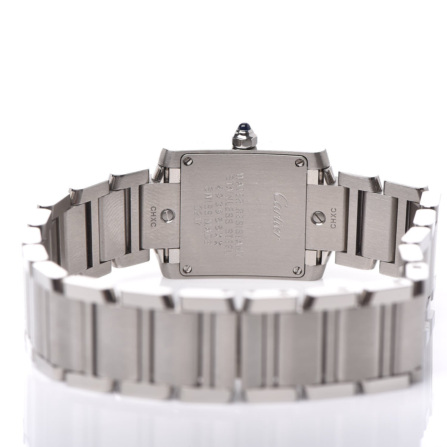 Cartier Stainless Steel 20mm Tank Francaise Quartz Watch 5 of 7