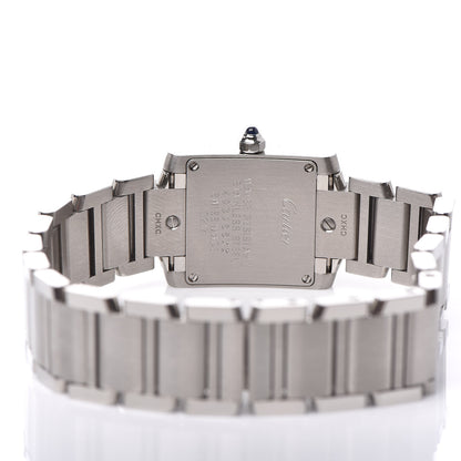 Cartier Stainless Steel 20mm Tank Francaise Quartz Watch 5 of 7