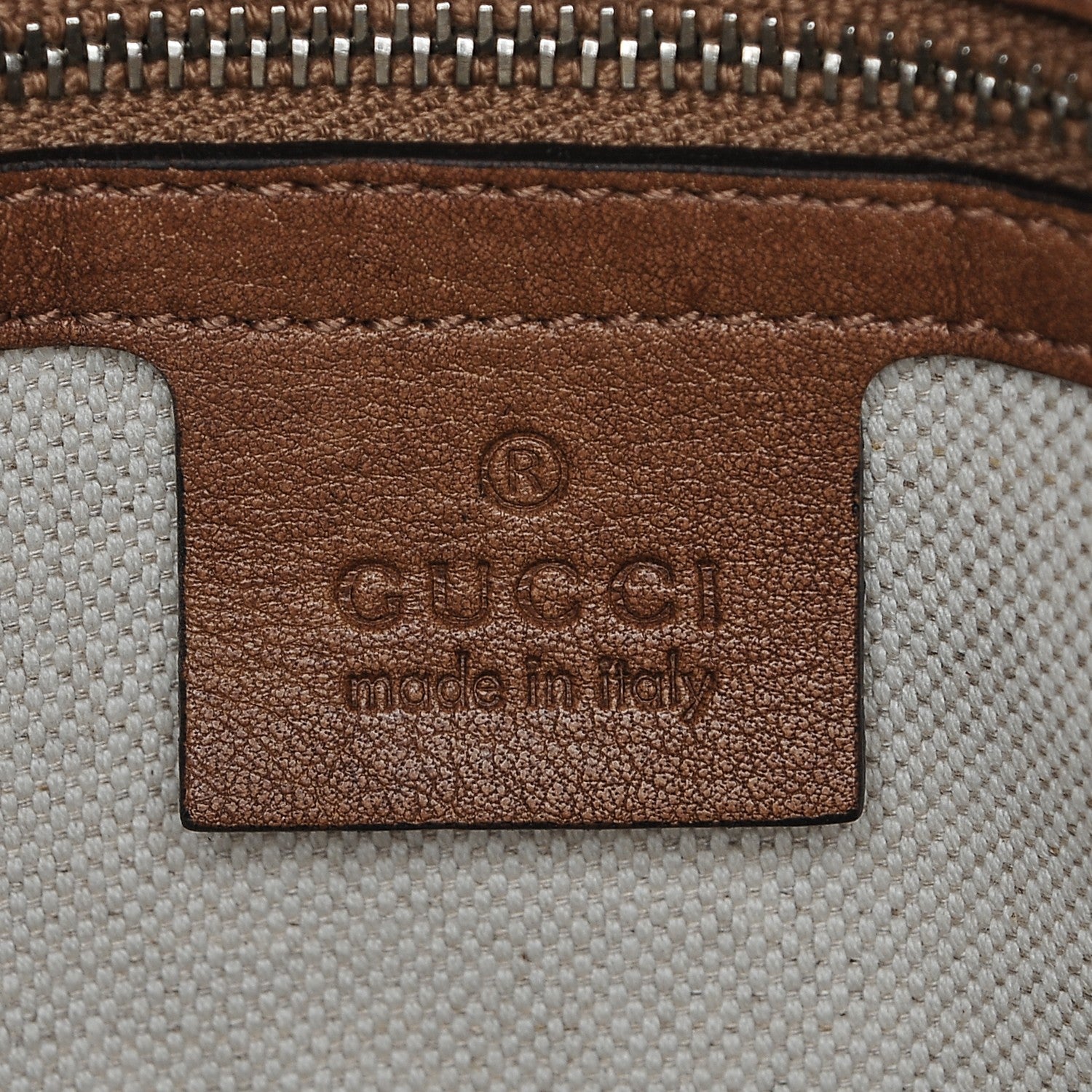 Gucci Pebbled Calfskin Medium Miss GG Top Handle Bag Light Cuir 7 of 8