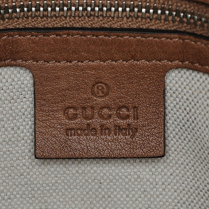 Gucci Pebbled Calfskin Medium Miss GG Top Handle Bag Light Cuir 7 of 8