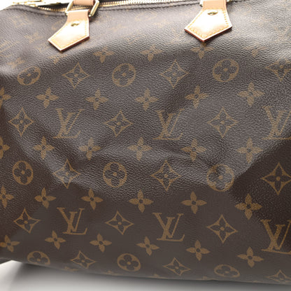 Louis Vuitton Monogram Speedy Bandouliere 30 5 of 5