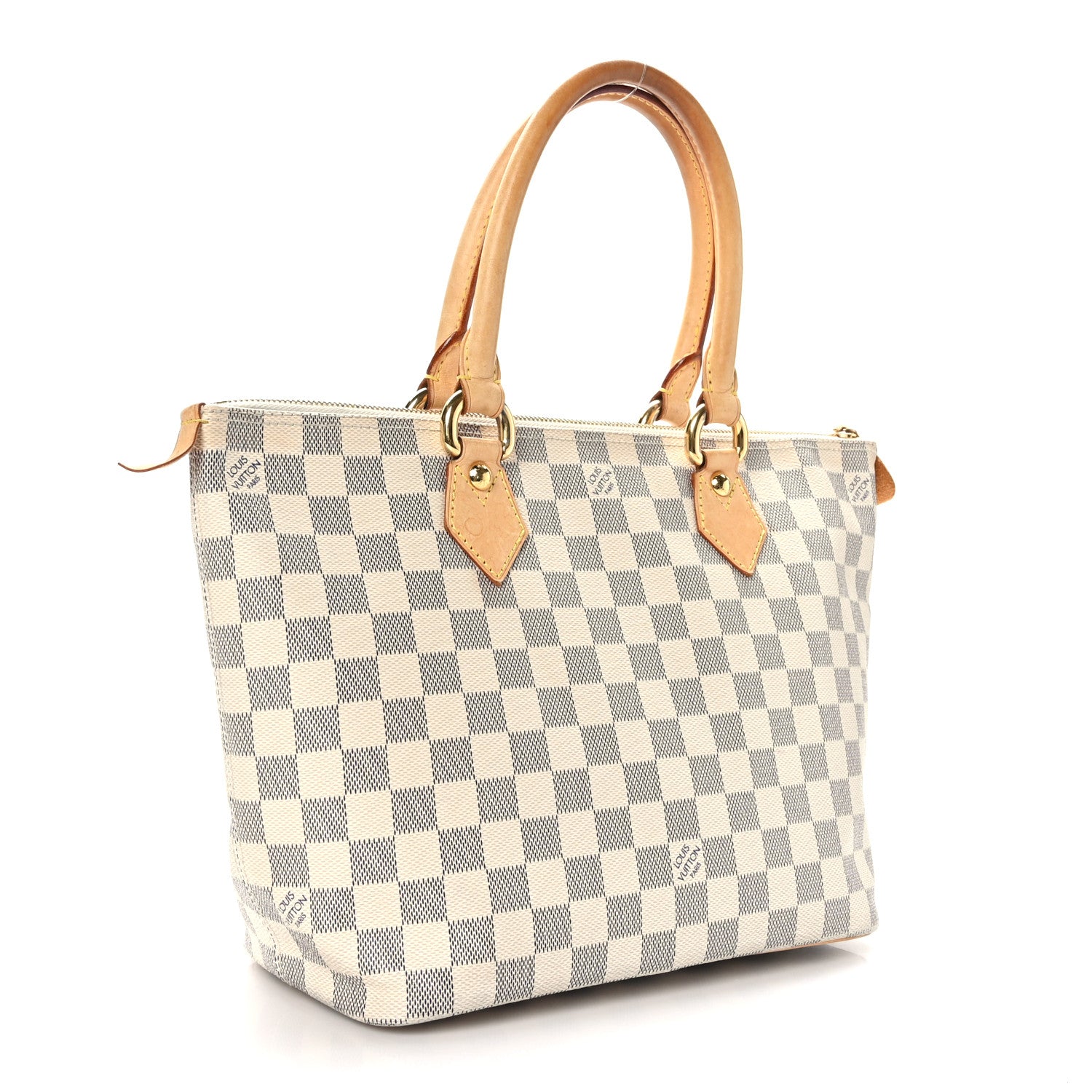 Louis Vuitton Damier Azur Saleya PM 3 of 9