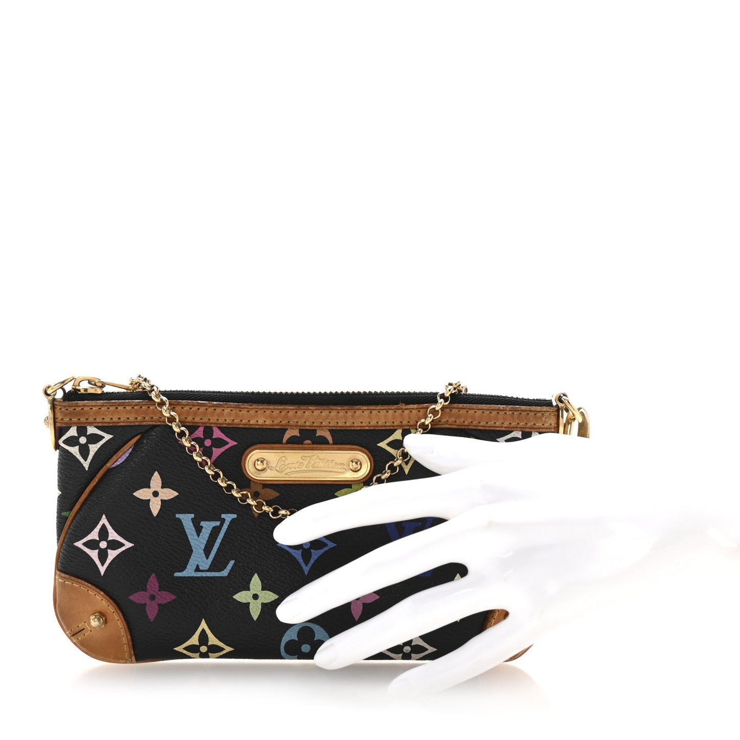 Monogram Multicolor Pochette Milla MM Black