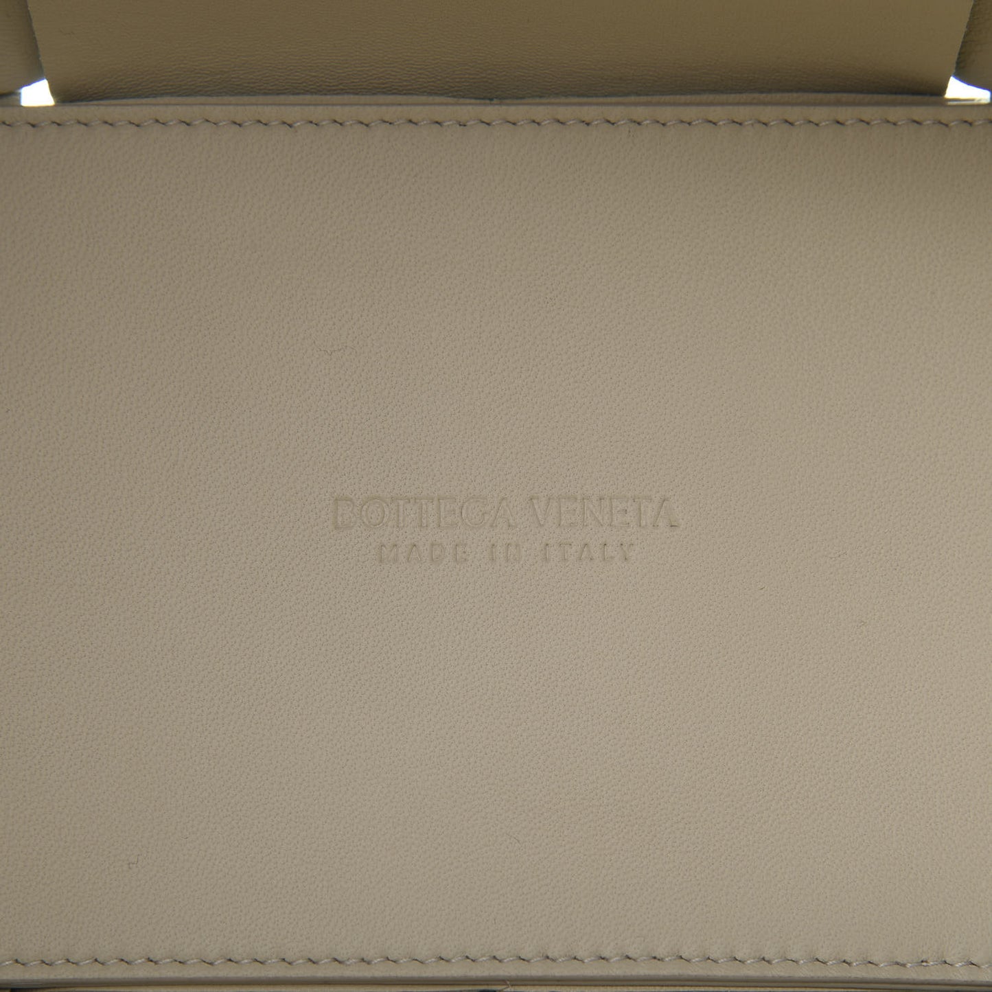 Nappa Maxi Intrecciato Medium Arco Tote Linoleum
