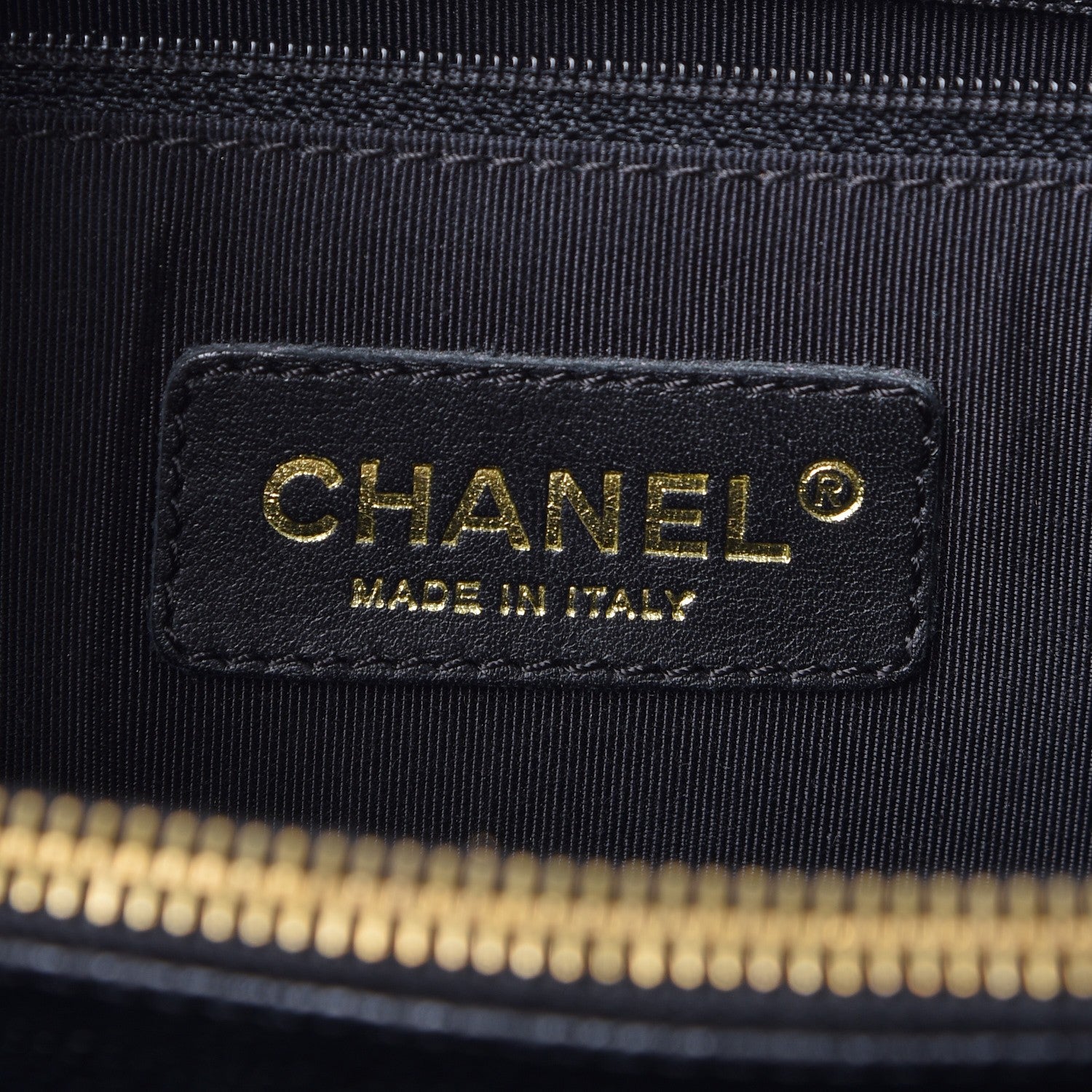 Chanel Caviar Quilted Grand Shopping Tote GST Black 6 of 8