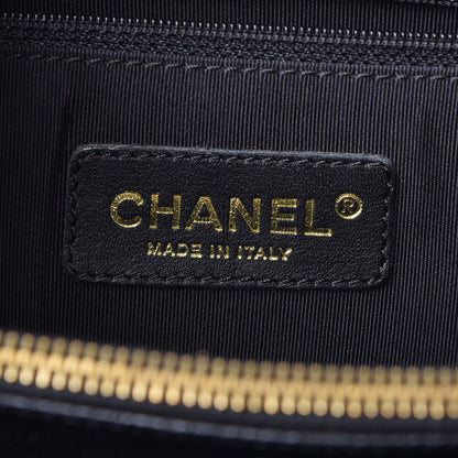 Chanel Caviar Quilted Grand Shopping Tote GST Black 6 of 8