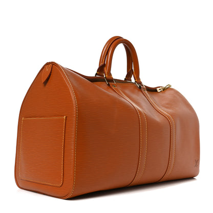 Louis Vuitton Epi Keepall 45 Cipango 2 of 10