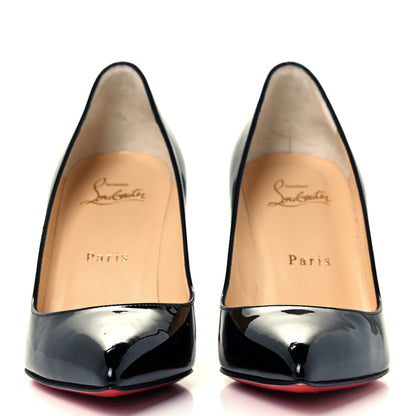 Christian Louboutin Patent Pigalle 85 Pumps 36 Black 3 of 10