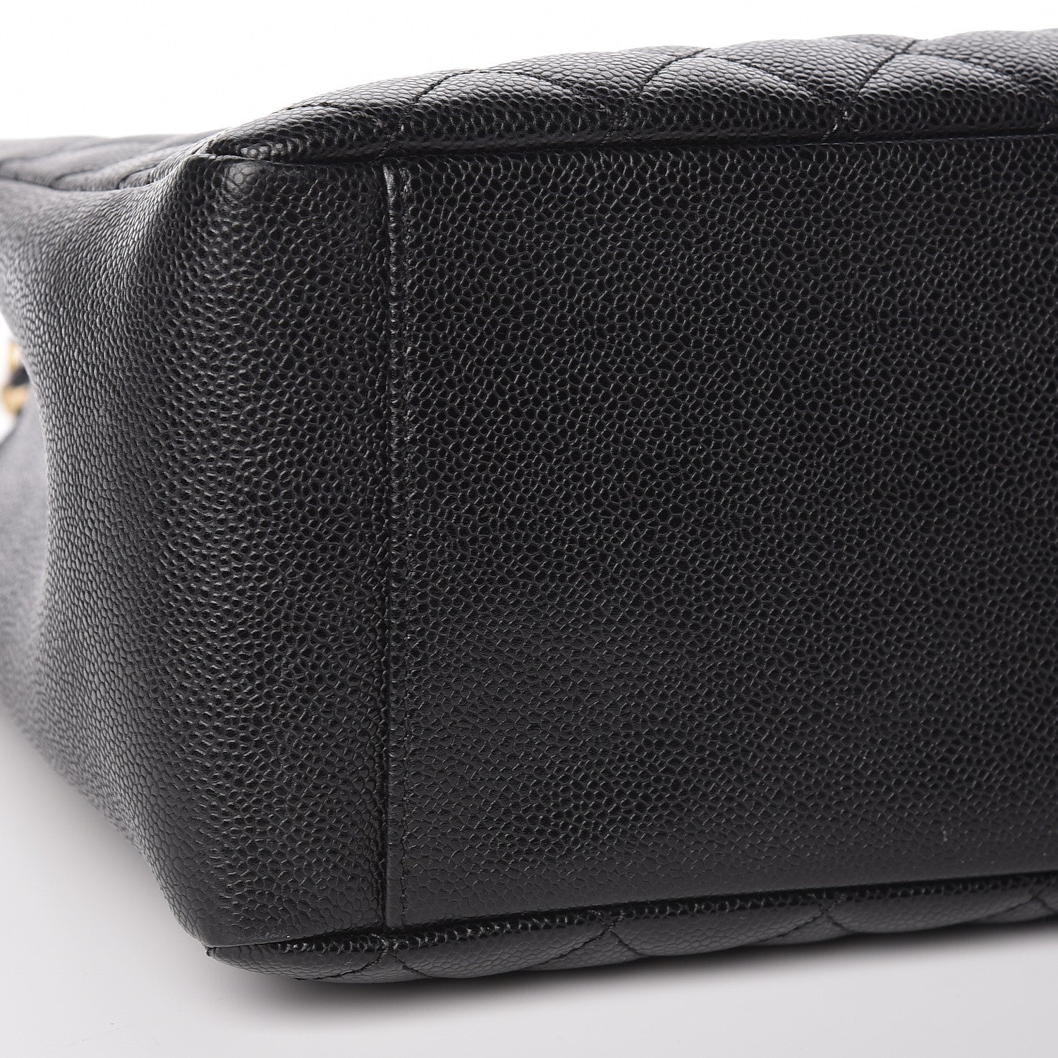 Chanel Caviar Quilted Grand Shopping Tote GST Black 9 of 11