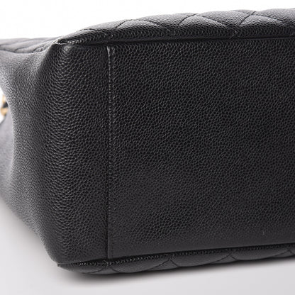 Chanel Caviar Quilted Grand Shopping Tote GST Black 9 of 11
