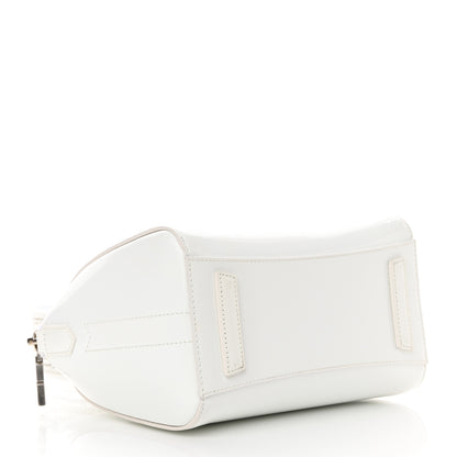 Givenchy Patent Calfskin Perforated Mini 4G Antigona Ivory 4 of 13