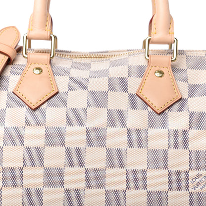 Louis Vuitton Damier Azur Speedy Bandouliere 25 10 of 10