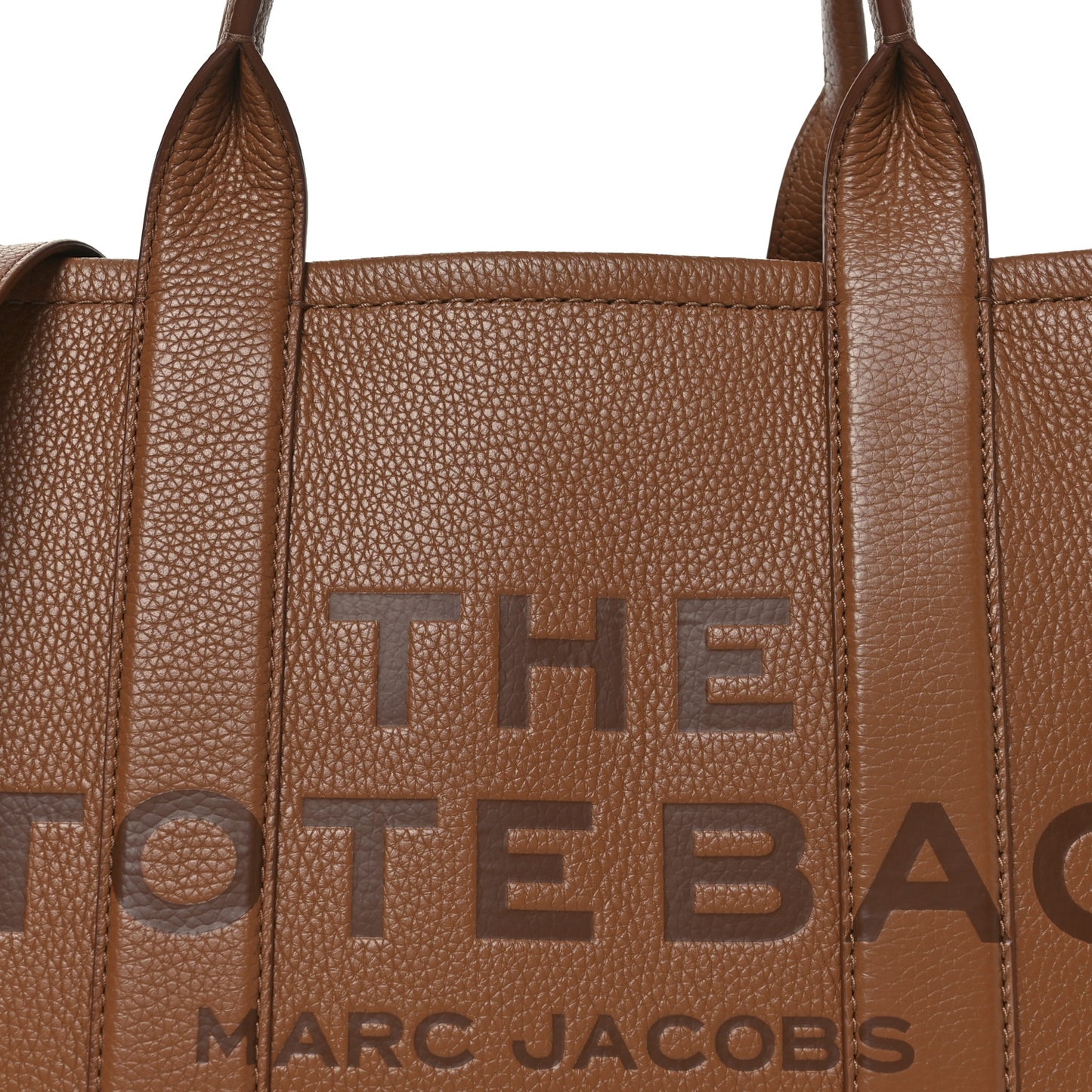 Grained Calfskin Medium The Tote Bag Argan Oil