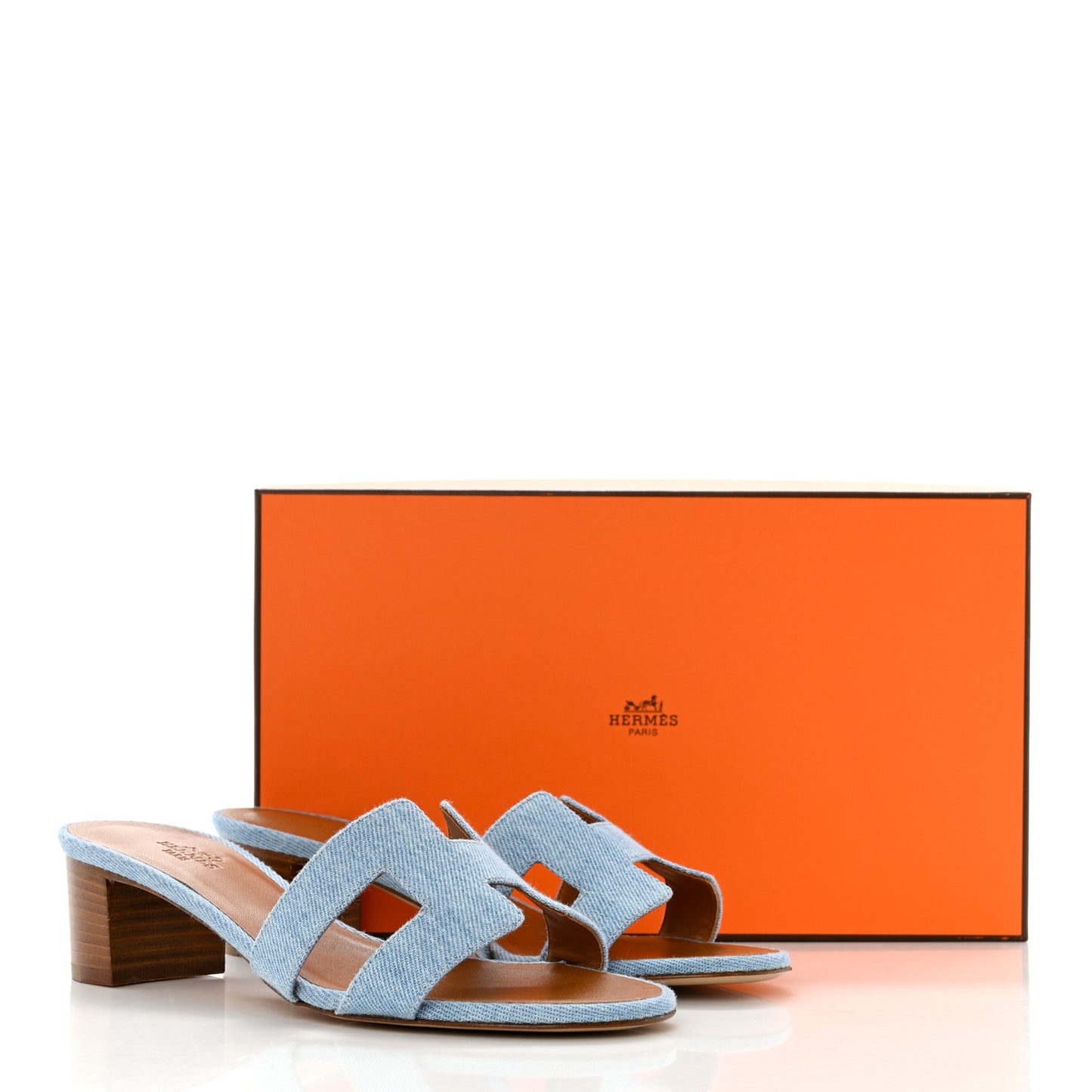 Denim Oasis Sandals 36 Bleu Clair