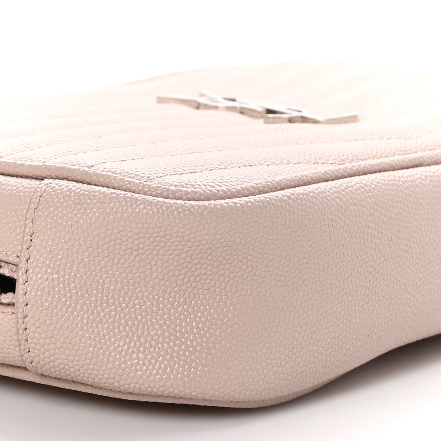Grain De Poudre Matelasse Monogram Mini Lou Camera Bag Marble Pink
