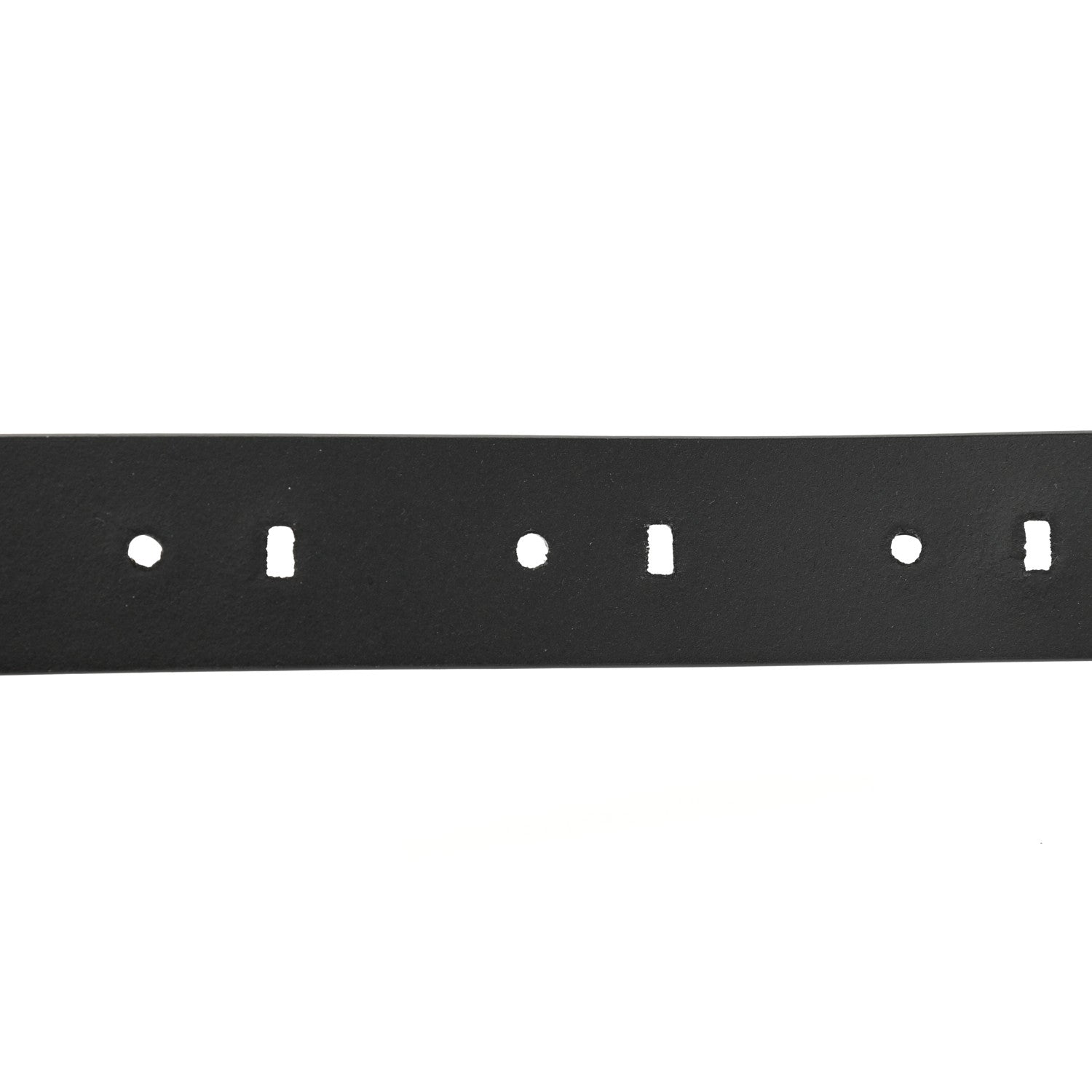Versace X FENDI Calfskin Fendace Logo Belt 85 34 Black 4 of 5