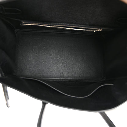 Hermes Box Guilloche Birkin 35 Black 5 of 14