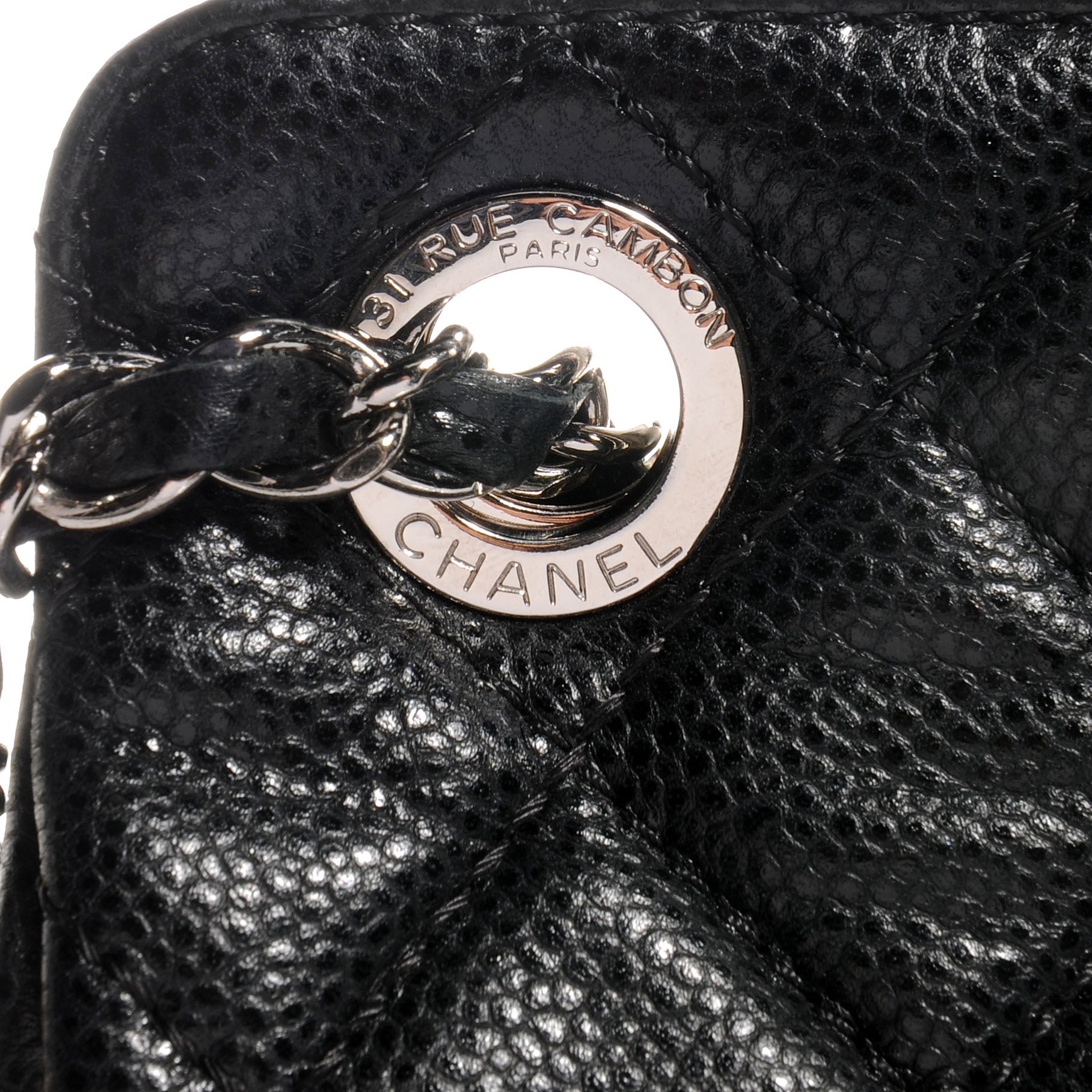 Chanel Caviar Timeless CC Shopping Tote Black 9 of 9