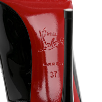 Christian Louboutin Patent So Kate 120 Pumps 37 Black 8 of 9
