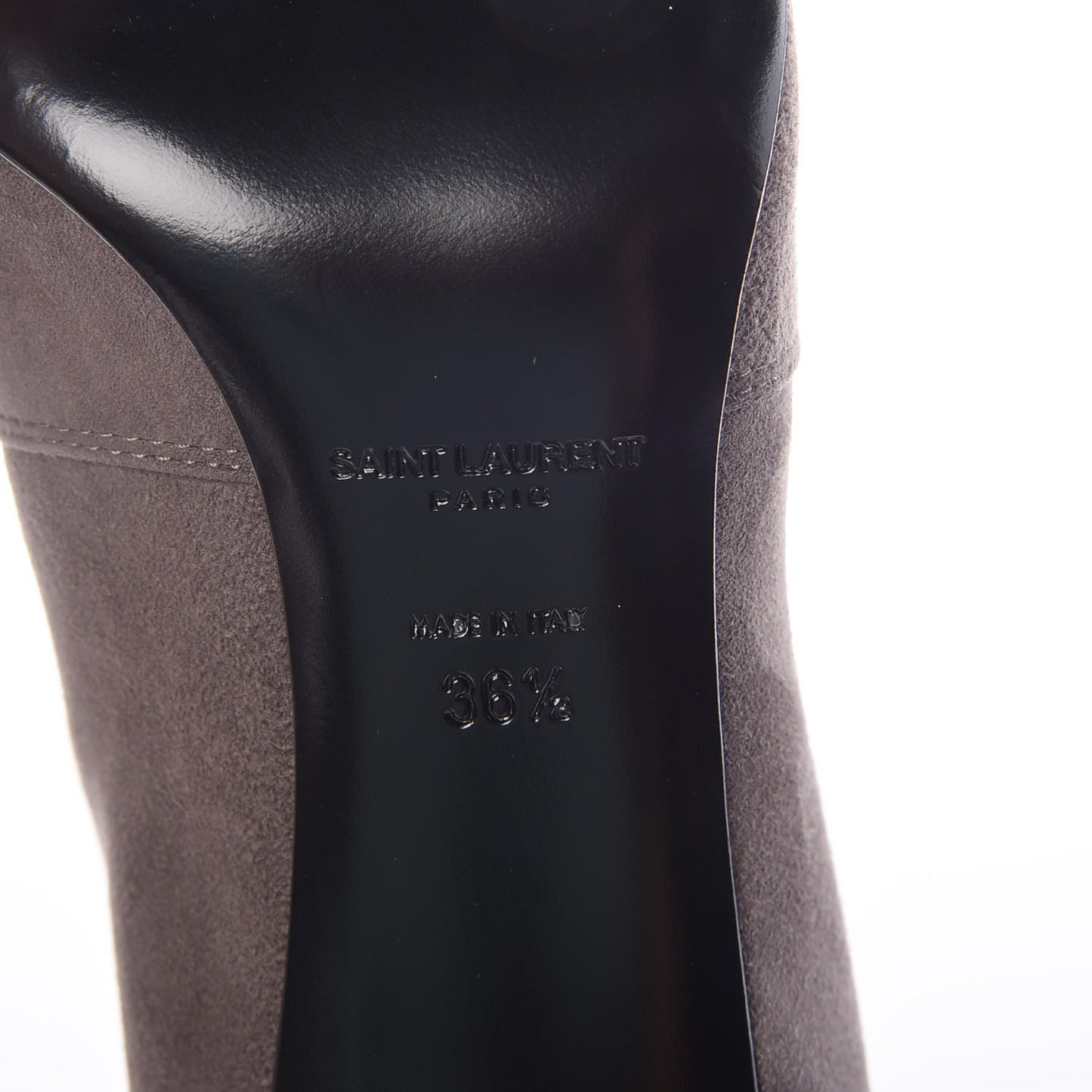Suede Paris 105 Boots 36.5 Road Grey