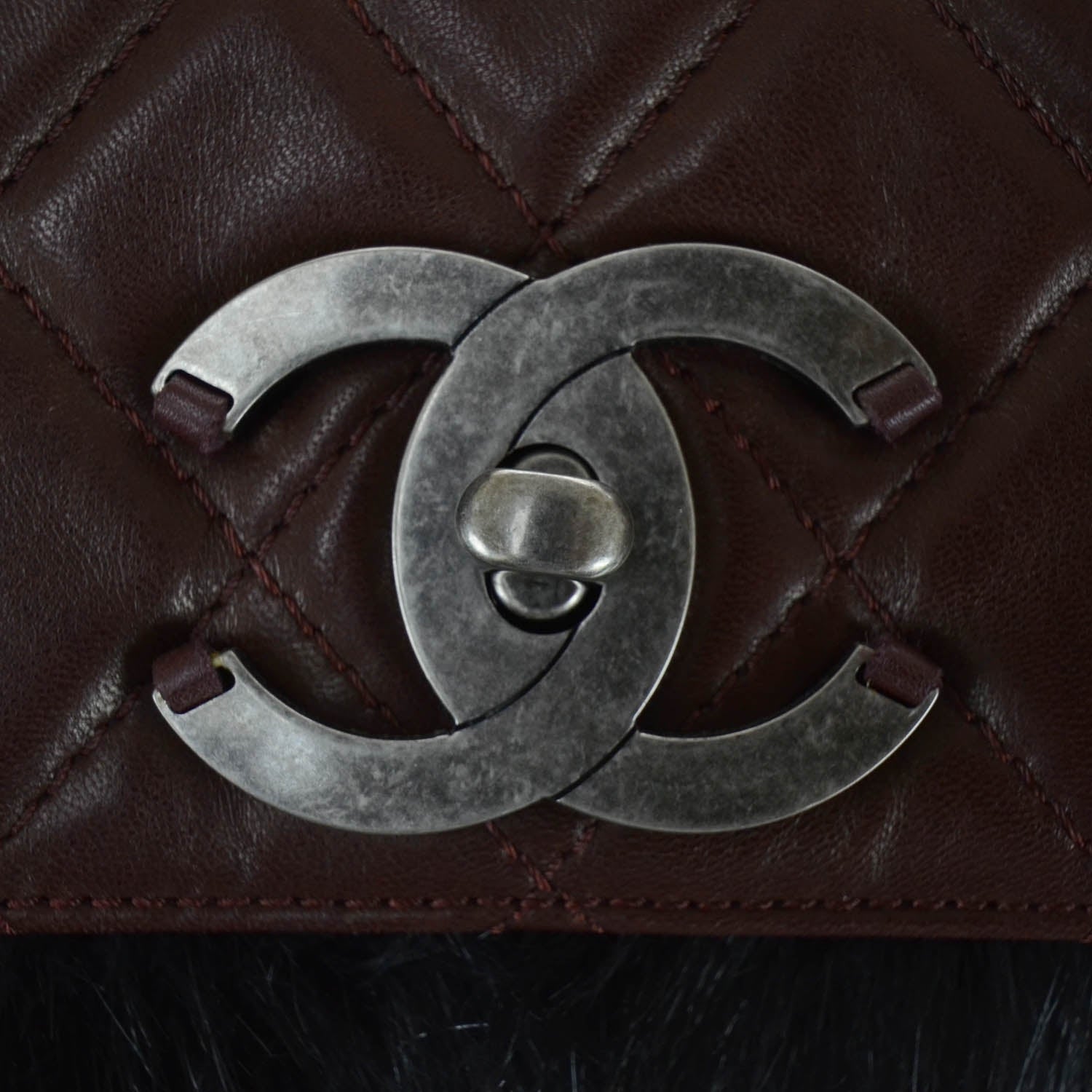 Chanel Fantasy Fur Arctic Flap 8 of 13