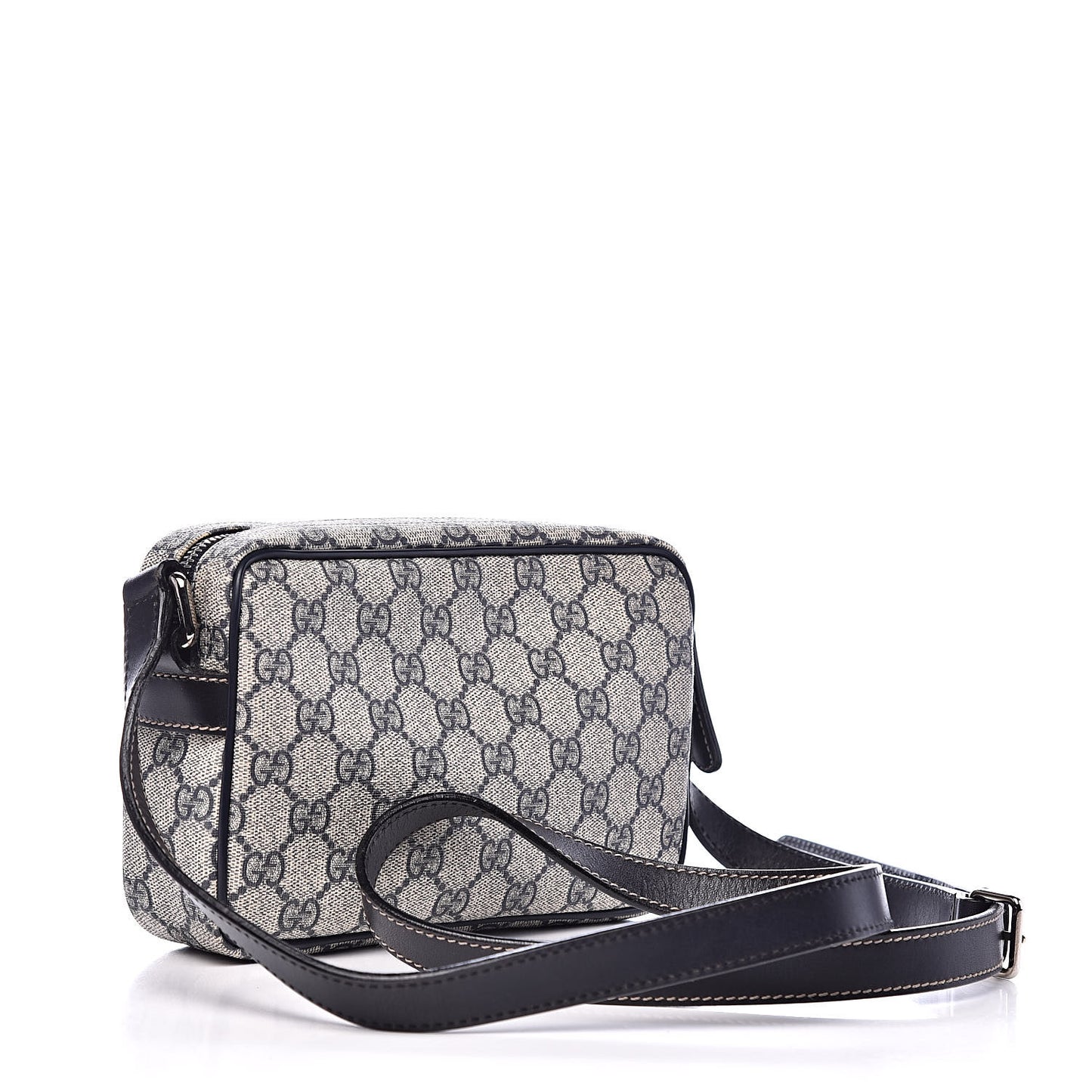 GG Plus Monogram Small Shoulder Bag Navy