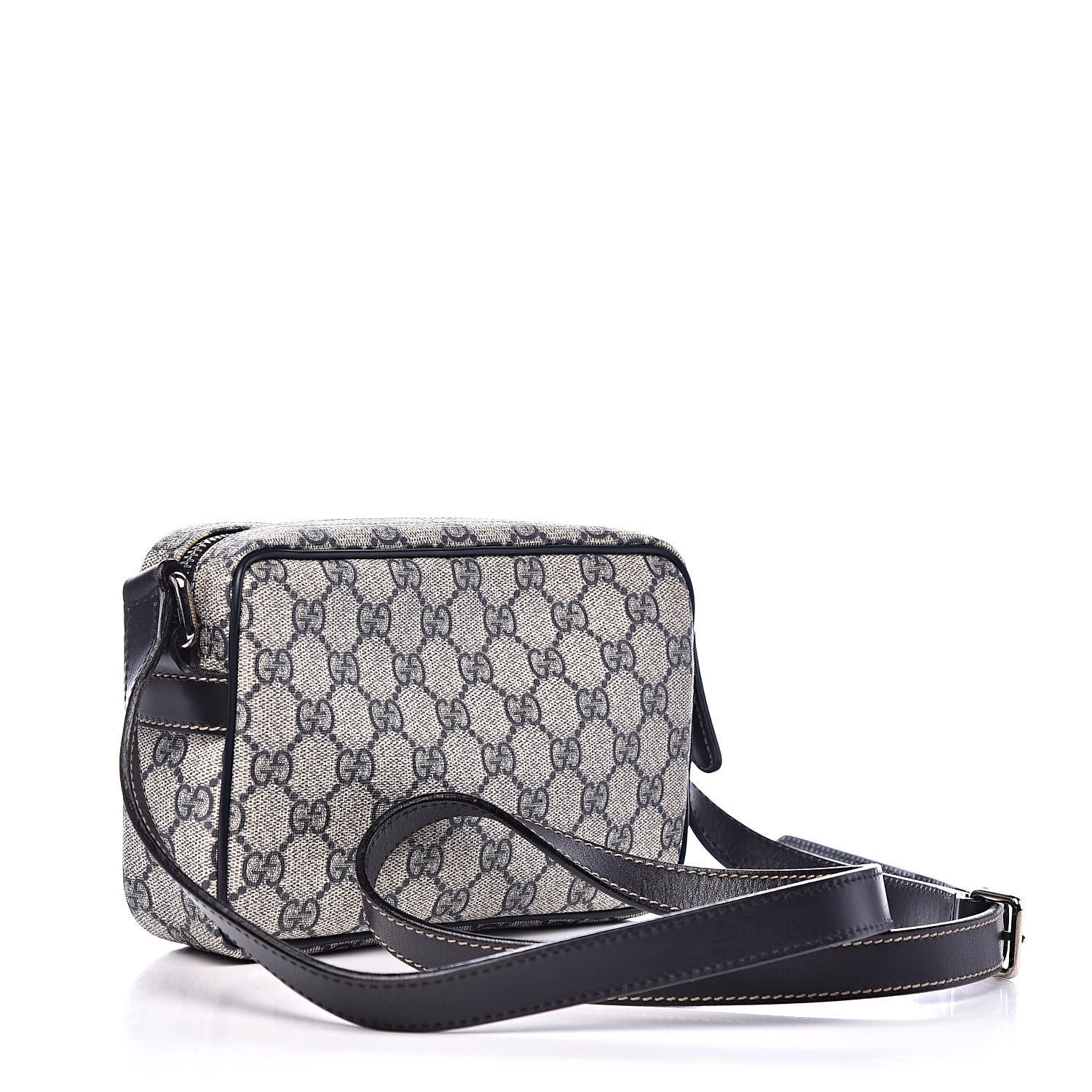 Gucci GG Plus Monogram Small Shoulder Bag Navy 3 of 12