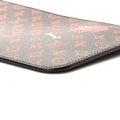 Louis Vuitton Catogram Neverfull MM GM Pochette Marron 9 of 9