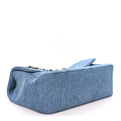 Chanel Denim Small Souplissimo Maxi Flap Blue 4 of 11