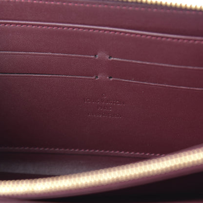 Louis Vuitton Vernis Leopard Zippy Wallet Rouge Fauviste 8 of 9