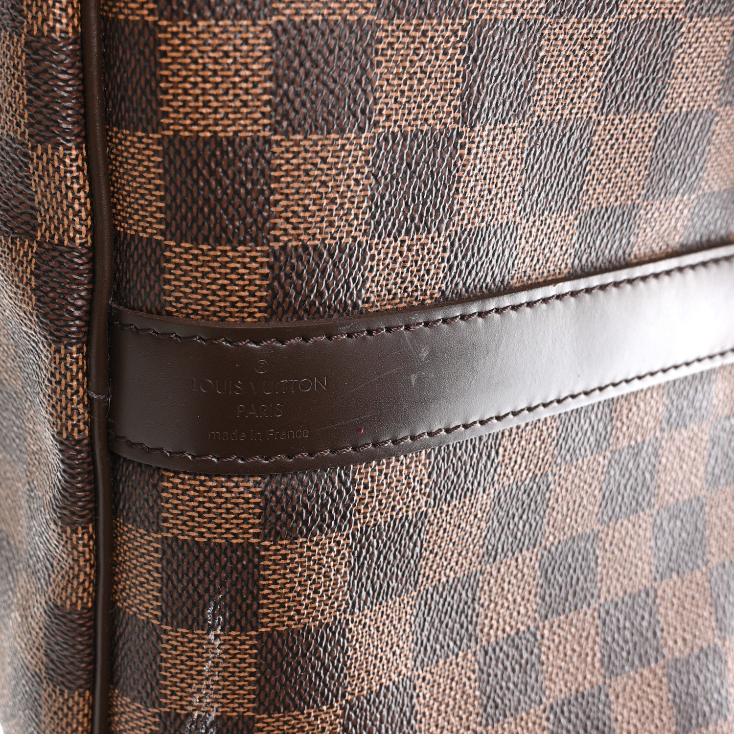 Louis Vuitton Damier Ebene Keepall Bandouliere 55 5 of 10