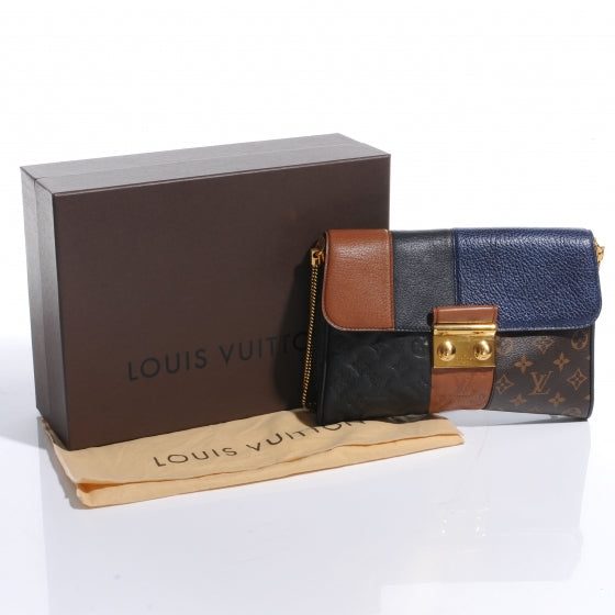 Monogram Blocks Pochette Plate Marine