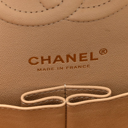 Chanel Caviar Quilted Medium Double Flap Beige 6 of 11