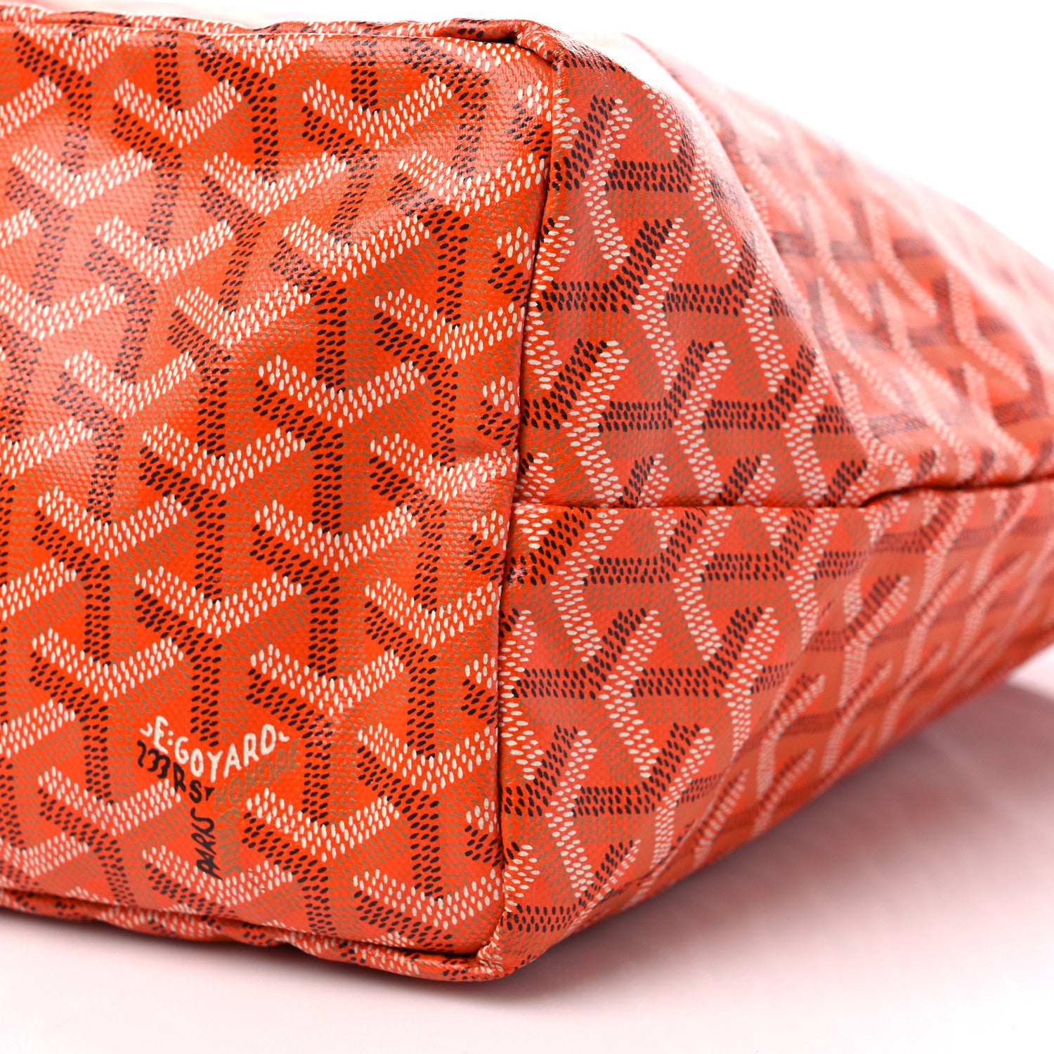 Goyard Goyardine Saint Louis PM Orange 10 of 12