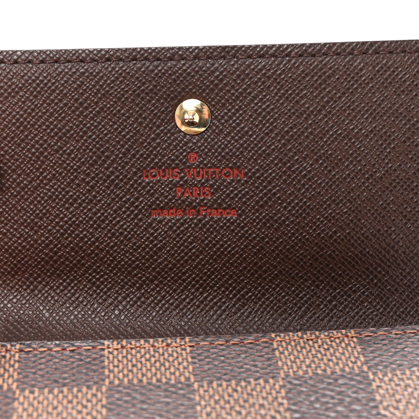 Damier Ebene Elise Wallet