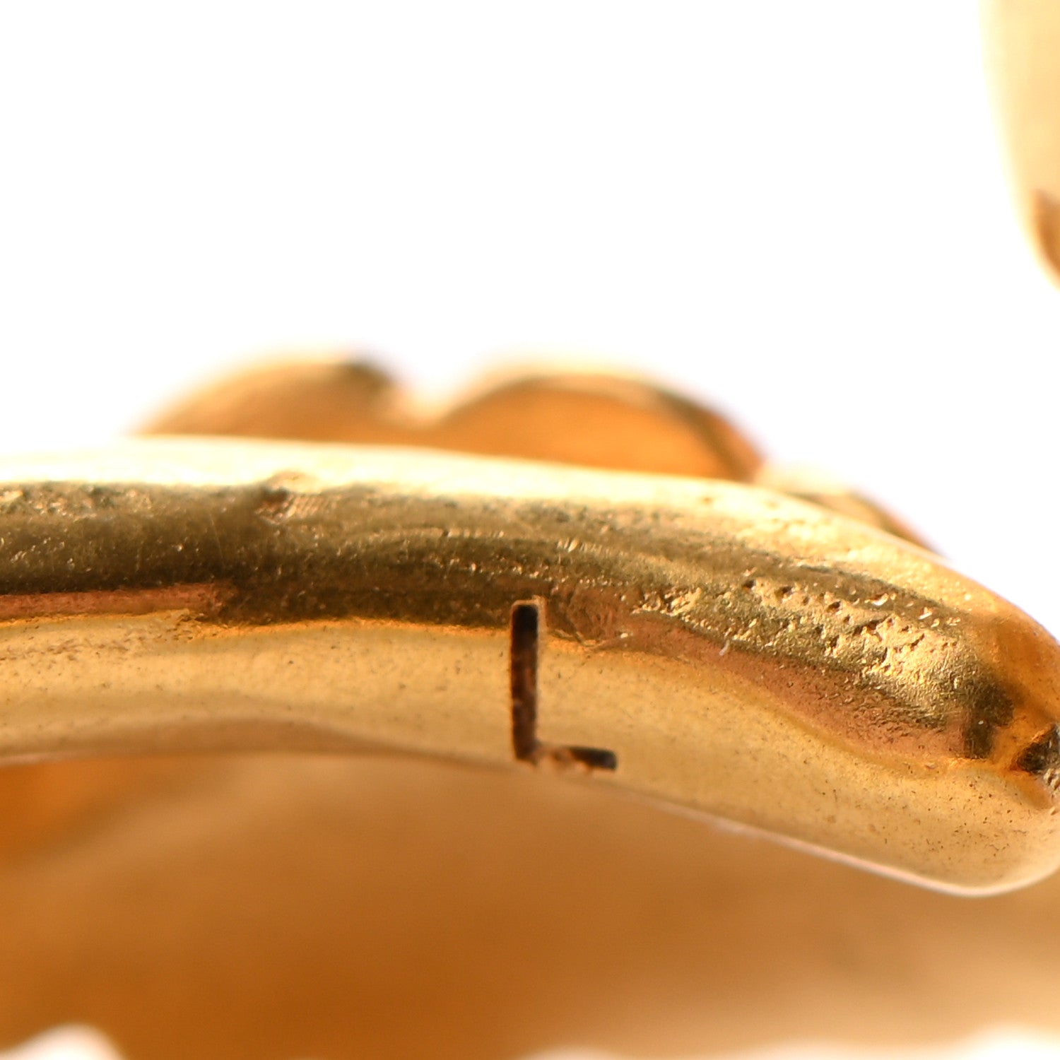 Christian Dior Flower Ring L Gold 5 of 5