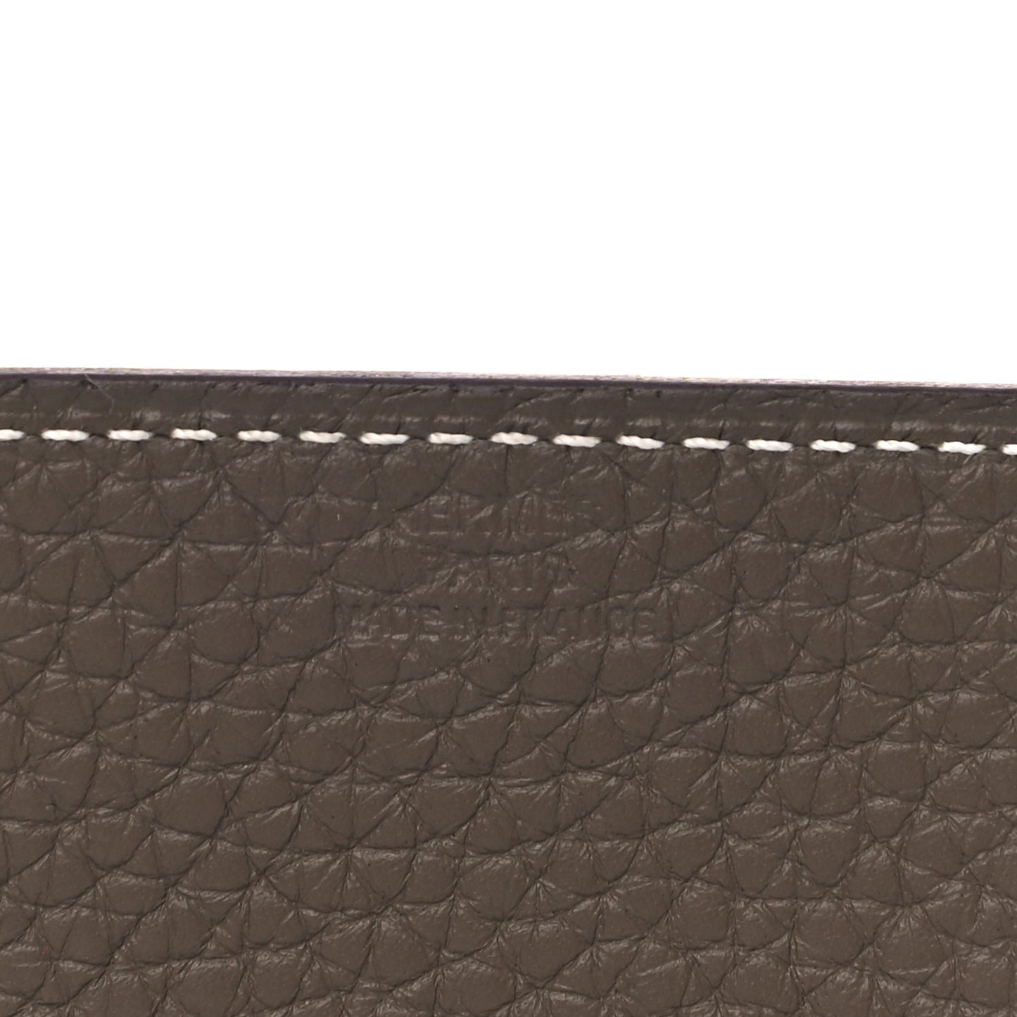 Taurillon Clemence Mini Mises et Relances Change Tray Etoupe
