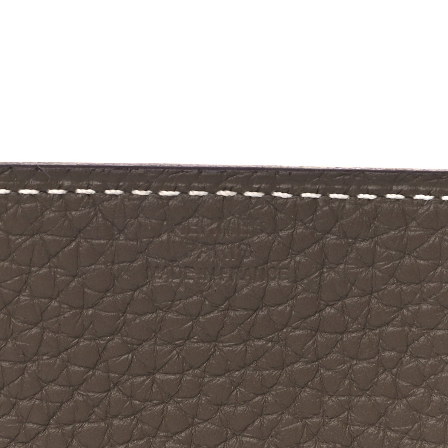 Hermes Taurillon Clemence Mini Mises et Relances Change Tray Etoupe 4 of 8